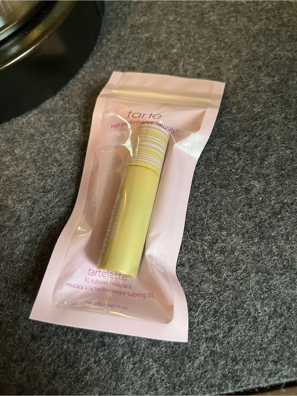Tarte Tartelette XL Tubing Vegan & Cruelty-Free Black Mascara Mini Size 2mL NWT